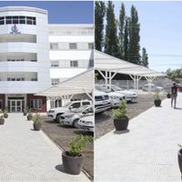 El estacionamiento de la Clínica San Luis presenció el nacimiento de una nena