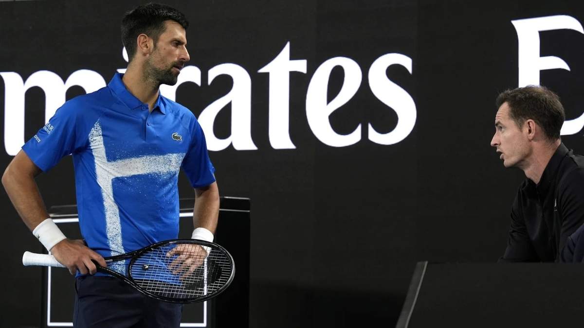 Novak Djokovic se separa de su entrenador Andy Murray dos semanas antes de Roland Garros