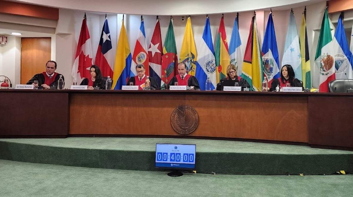 Sesión de la Corte IDH