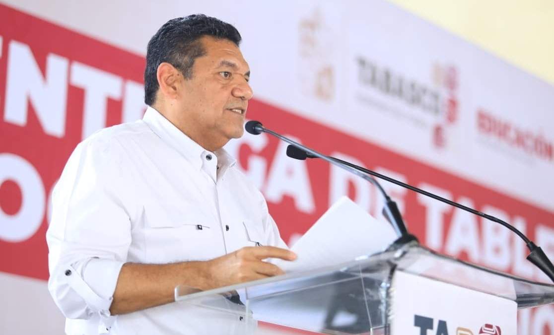 El gobernador de Tabasco, Javier May Rodríguez