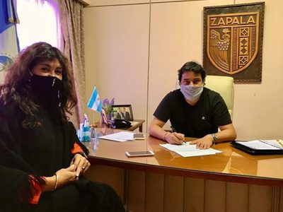 Empresa privada entregó 500 módulos alimentarios a la Municipalidad de Zapala