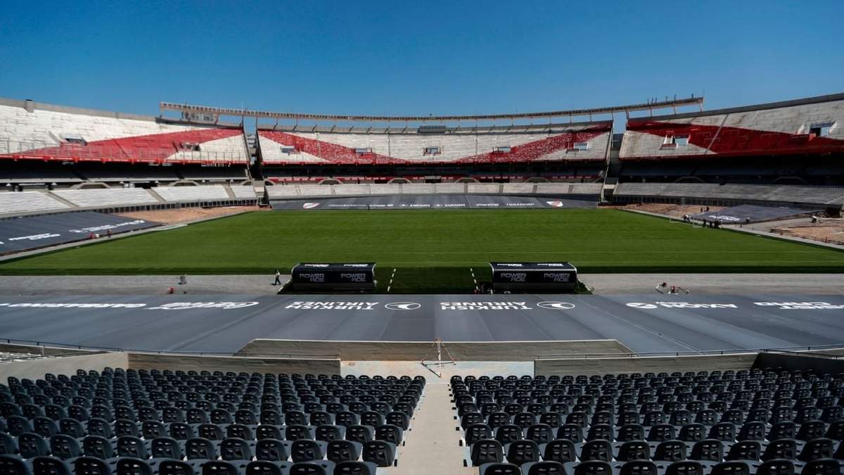 El partido será en el estadio de River Plate. Fuente: (Twitter).