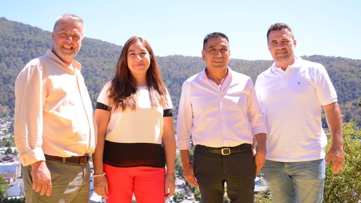 Martín Rodríguez, Ayelén Gutiérrez, Ramón Rioseco y Darío Martínez. Fuente: (Facebook)