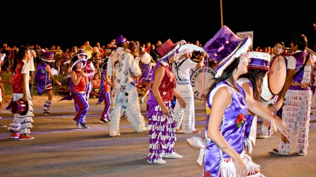 Carnaval en Centenario. Fuente: (Twitter)