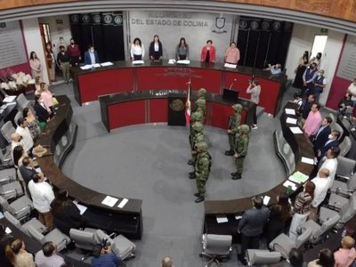 Halconeo y amenazas con narcomantas serán delitos en Colima