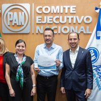 Mauricio Kuri no era panista; hoy fue su afiliación con “padrinos de lujo”