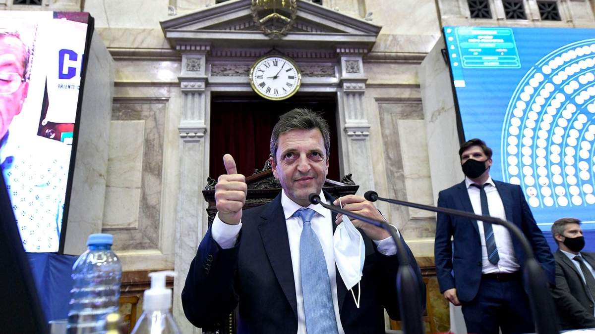 Sergio Massa fue uno de los impulsores de los cambios en Ganancias. Fuente: (Twitter)