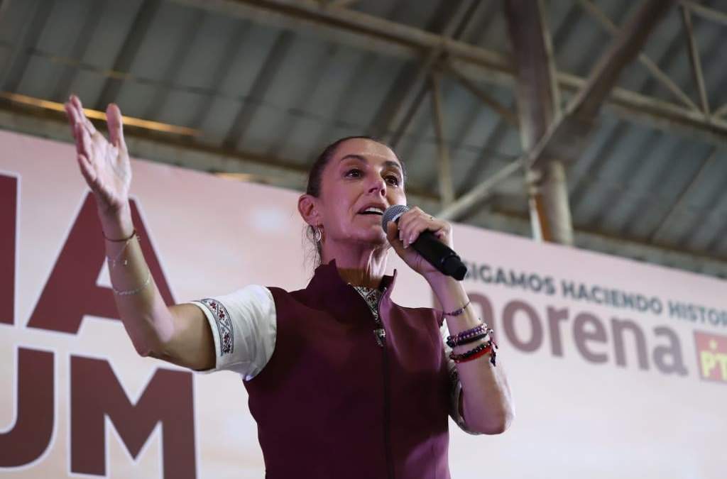 Claudia Sheinbaum en Navolato, Sinaloa