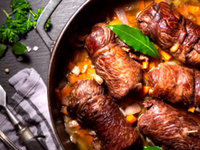 Arrolladitos de carne, espinaca y queso: una receta muy fácil y rápida, con un toque gourmet