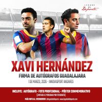 Firma de autógrafos de Xavi Hernández se suma a eventos cancelados por la inseguridad en Guadalajara