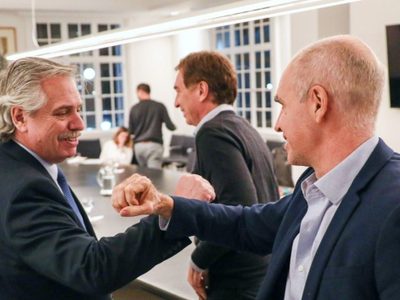 Horacio Rodríguez Larreta se reunió con Alberto Fernández para flexibilizar la cuarentena