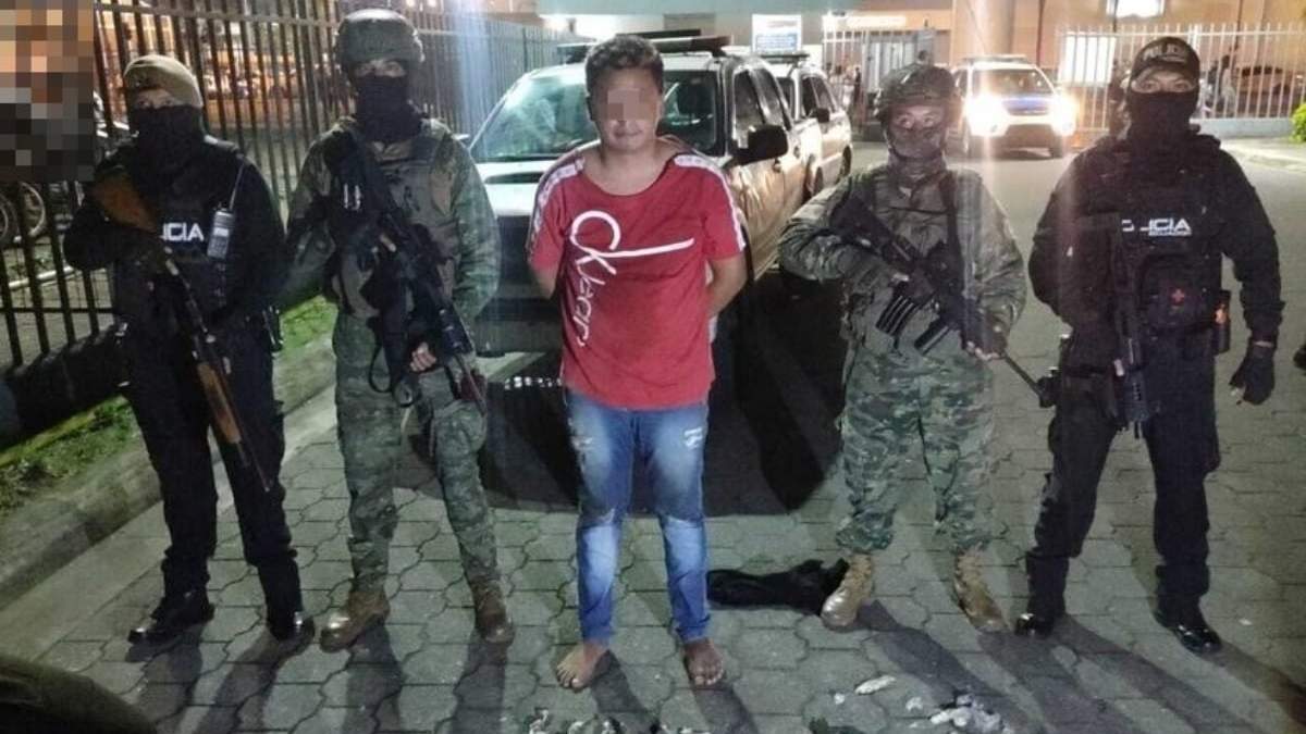 El operativo militar en Ecuador