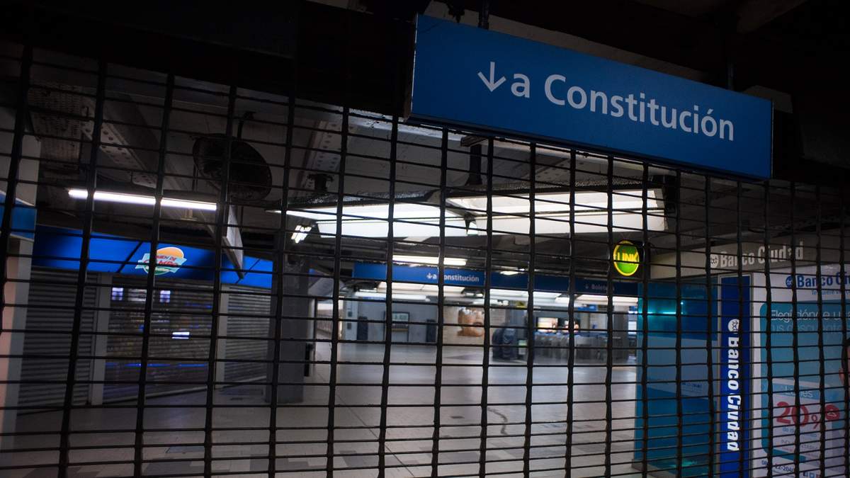 Estación Retiro (foto: Twitter).