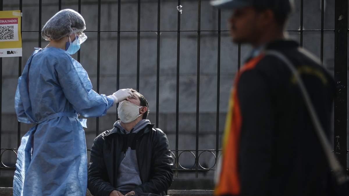 Coronavirus en Argentina. Fuente: (Twitter)