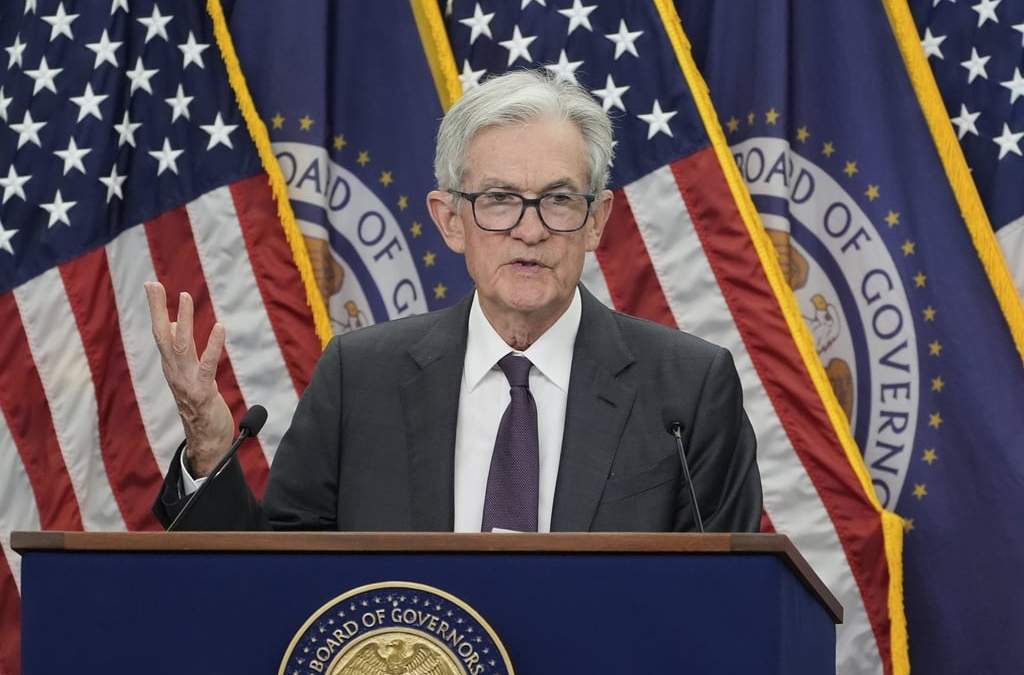 El presidente de la Reserva Federal, Jerome Powell, habla durante una conferencia de prensa después de la reunión del Comité Federal de Mercado Abierto, el miércoles 30 de julio de 2025, en Washington