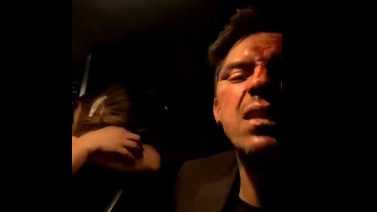 En el video publicado por el cantante César D’alessio se puede observar a su pareja llorando