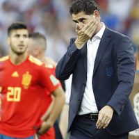 Caras largas, decepción, enojo en España tras caer ante Rusia