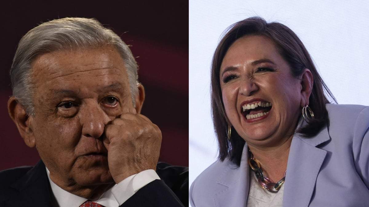 López Obrador y Xóchitl Gálvez