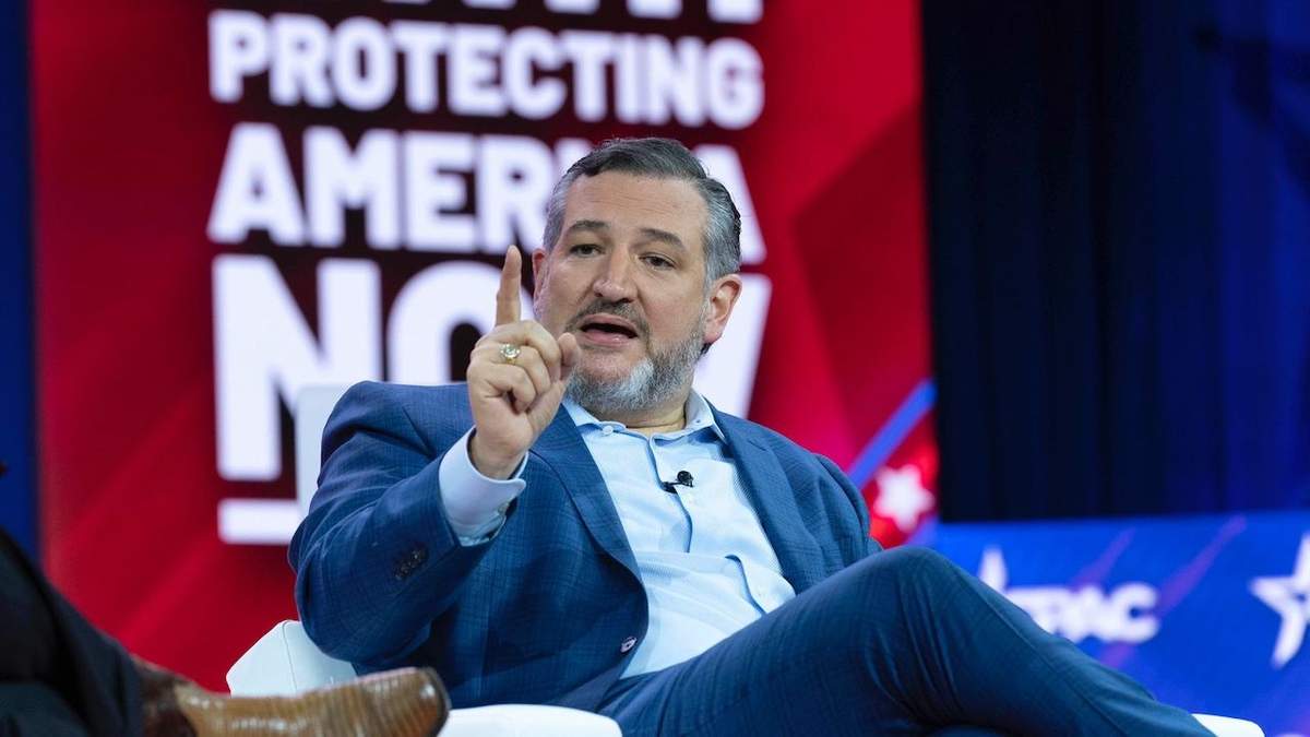 El senador republicano Ted Cruz