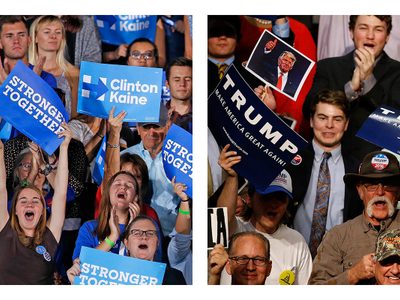 La controversial elección Clinton-Trump