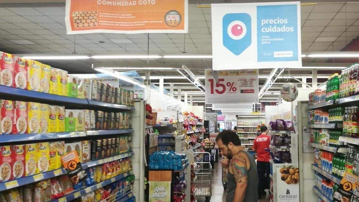 Precios Cuidados, uno de los puntos claves en la desaceleración de la inflación. Fuente: (Twitter)