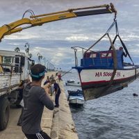 Ian llega a Cuba; Florida se prepara para huracán nivel 4
