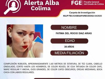 Tras ser privada de la libertad, agente de Seguridad Pública de Tecomán lleva 12 días desaparecida