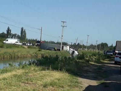 "Sobre ruta 151": Trágico accidente en Cipolletti