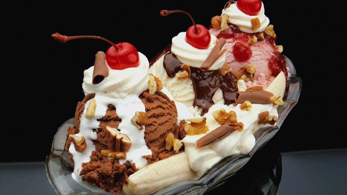 Nuevas versiones del banana split. Fuente: (Instagram)