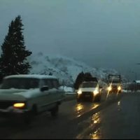 Alerta: hielo y nieve en dos rutas de Río Negro