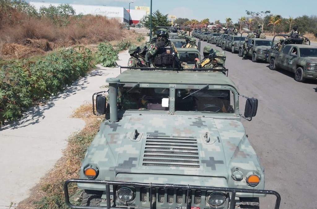 Militares en Colima