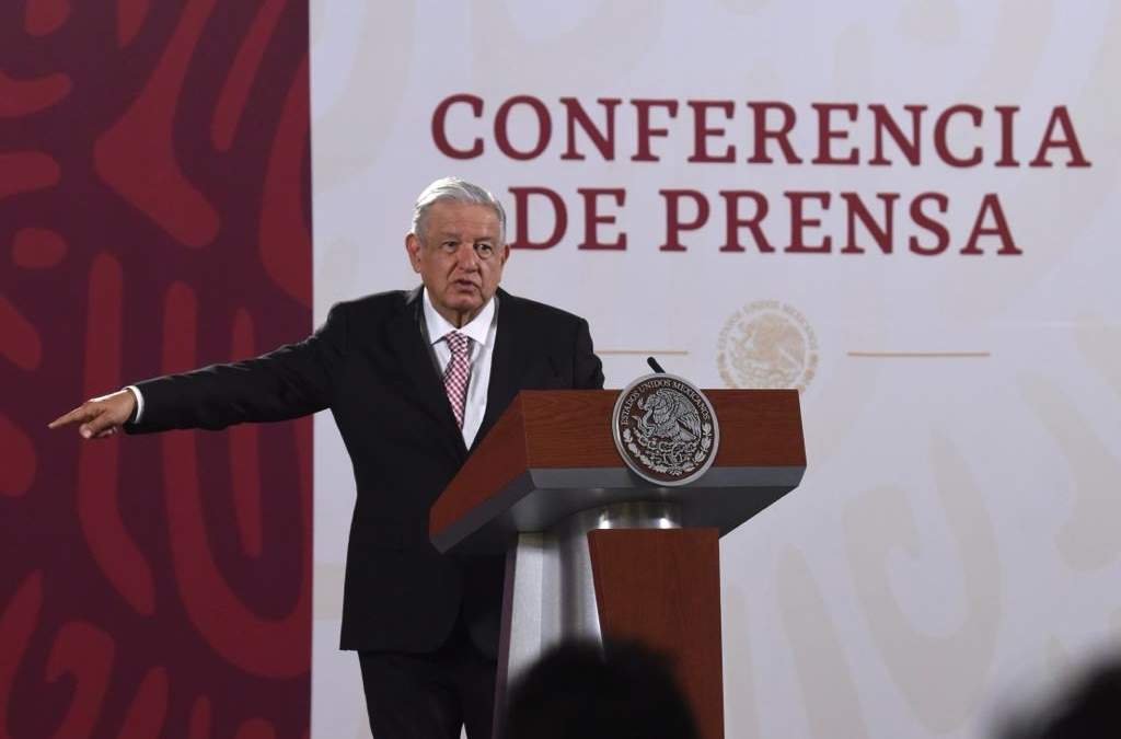 El presidente Andrés Manuel López Obrador realizó su conferencia matutina desde Palacio Nacional.