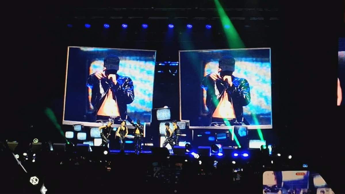 Kai en concierto en la CDMX