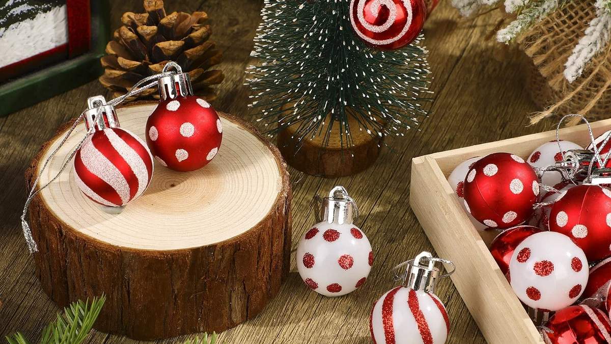 Esferas de navidad. Fuente: (Instagram)