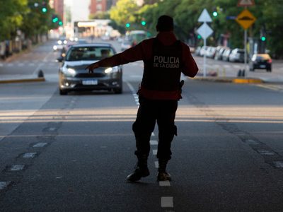 Detectaron a un Policía de la Ciudad con coronavirus