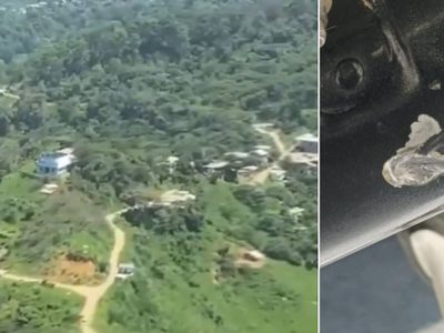 Disparan a helicóptero de Protección Civil de Chiapas (Video)