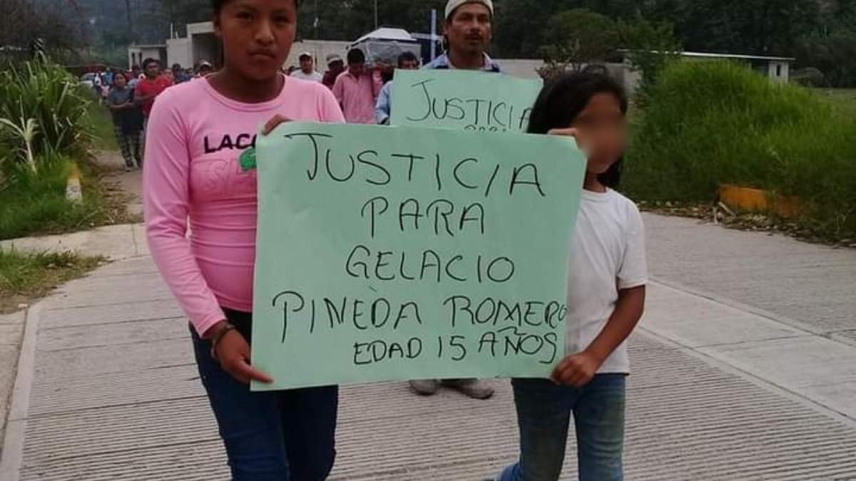 Habitantes de Eloxochitlán exigieron justicia para el menor asesinado