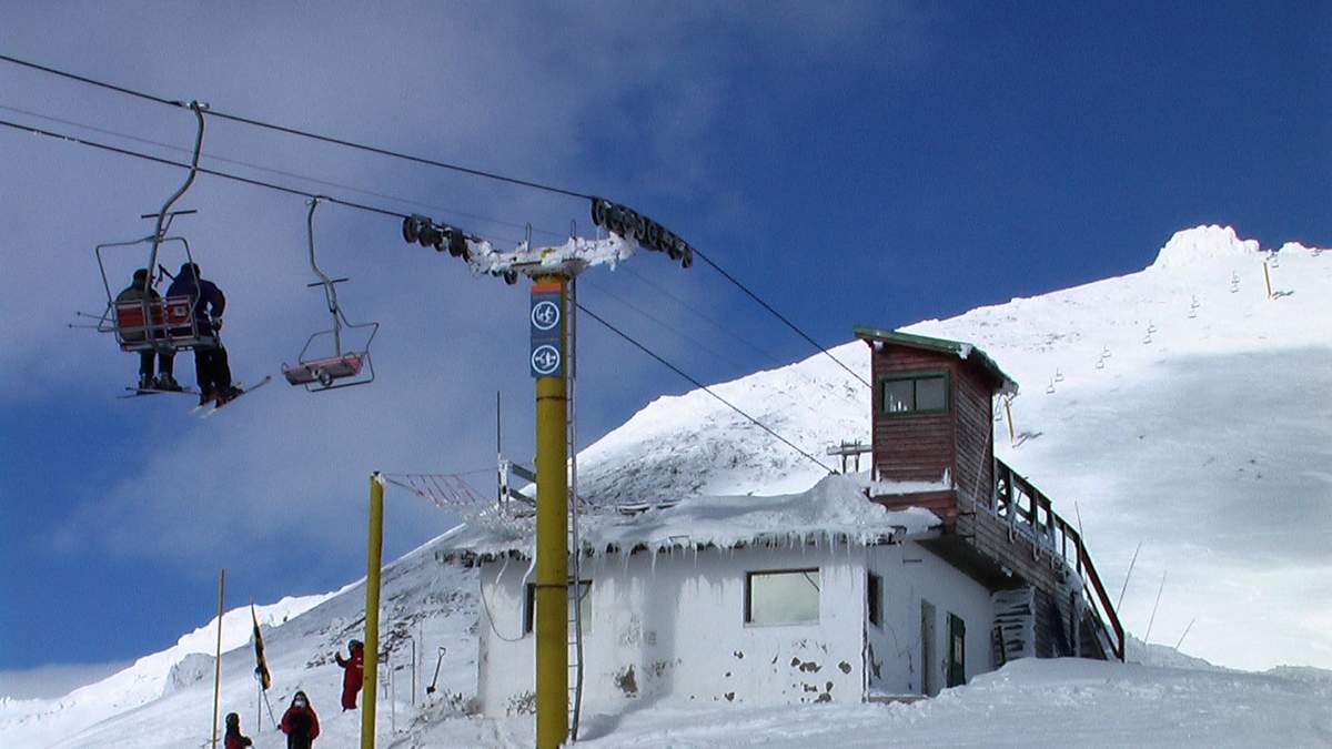 Una cabina del Chapelco Ski Resort. Fuente: (Twitter)