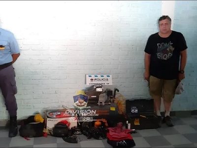 La Policía demoró a un sujeto y recuperó elementos robados en el barrio Confluencia