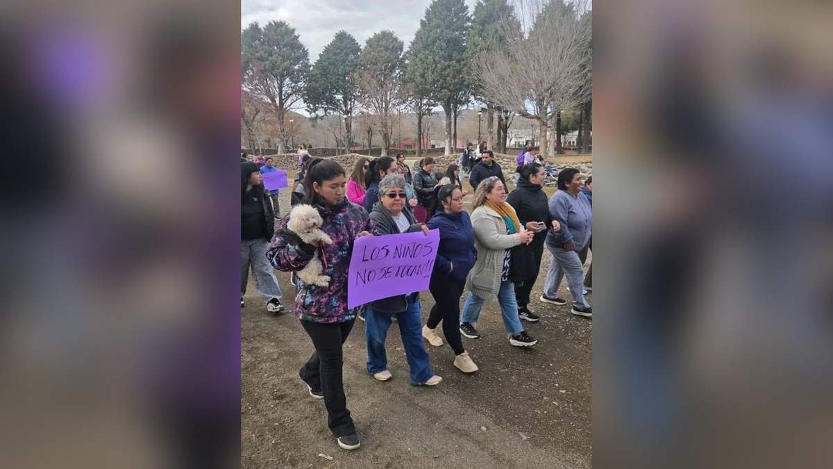 La comunidad de Las Coloradas realizó una manifestación. Fuente: (Facebook)