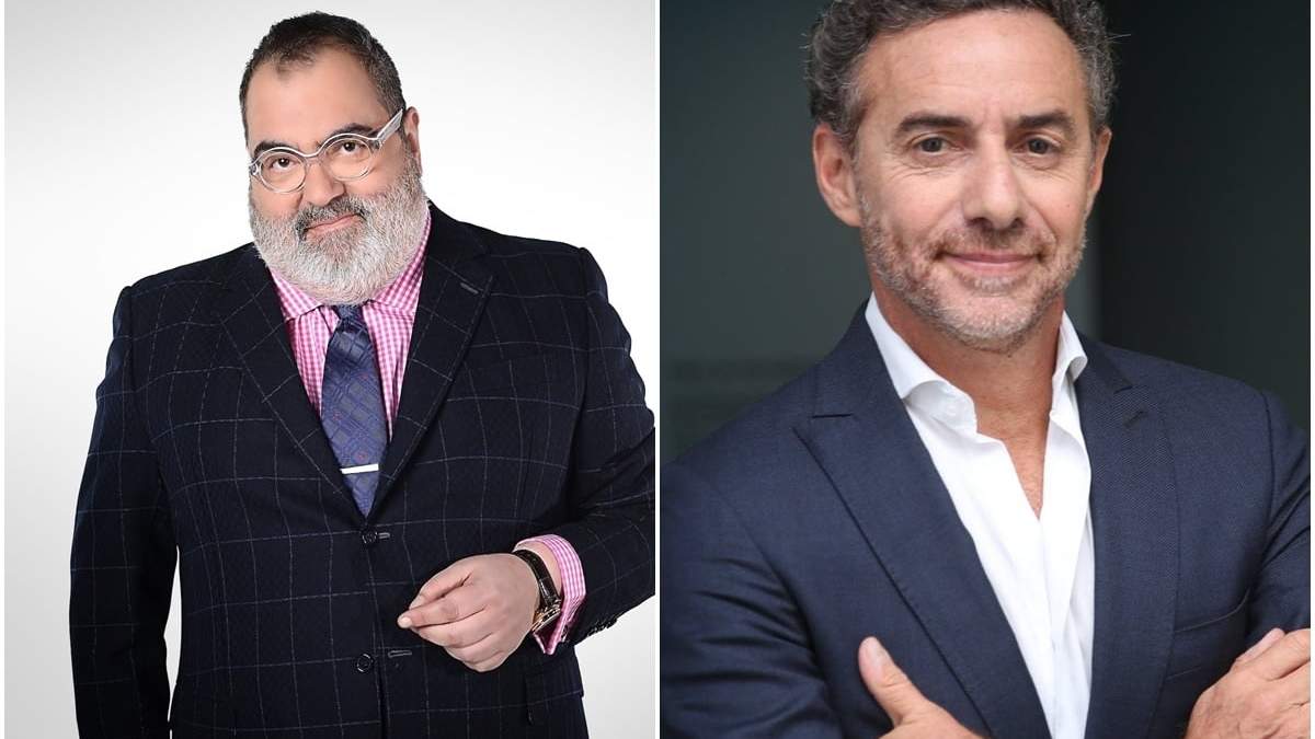 Jorge Lanata y Luis Majul. Fuente: (Twitter)