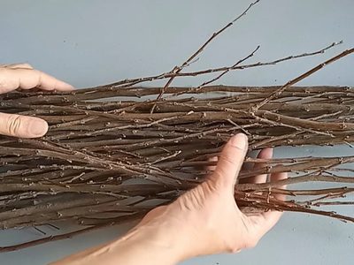 Necesitás solo ramitas secas: mirá cómo hacer esta decoración en casa con una onda rústica y súper original