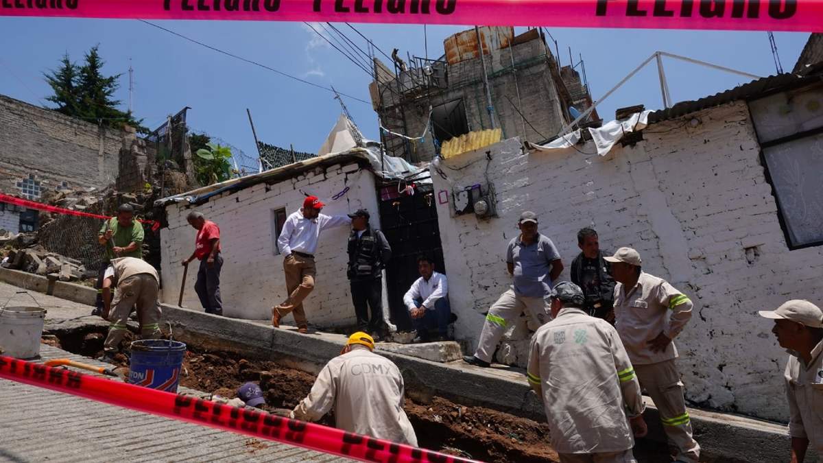 Afectación por caudal de agua
