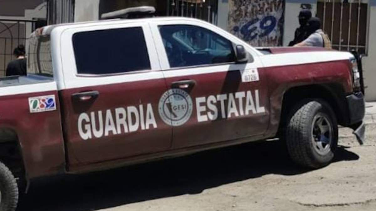 Vehículo de la Guardia Estatal de Baja California