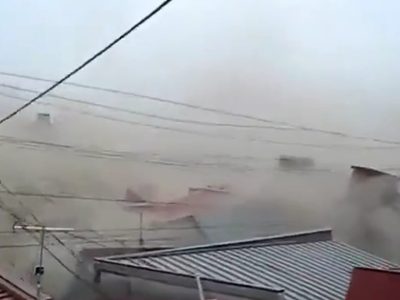 Importantes olas golpearon la costa de Japón tras un terremoto de magnitud 7,5