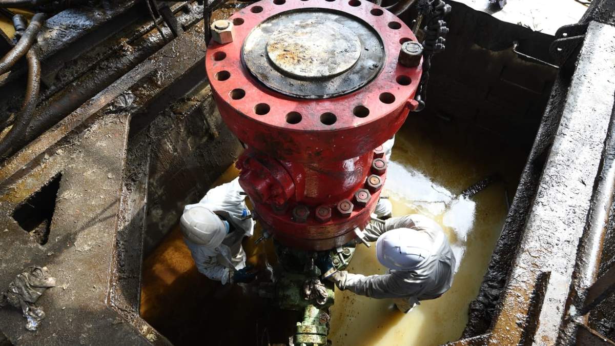Extracción de petróleo
