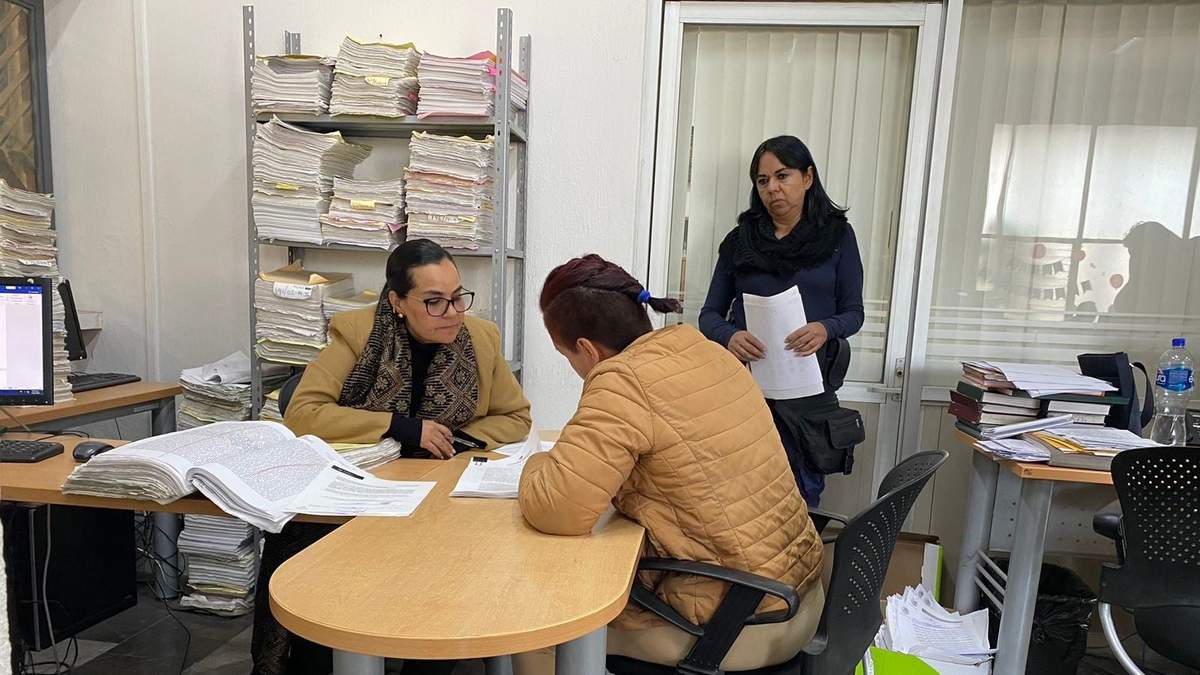 Audiencia de Esther Alejandra A., acusada del robo de "Chavita" hace 17 años, cuando estaba recién nacido