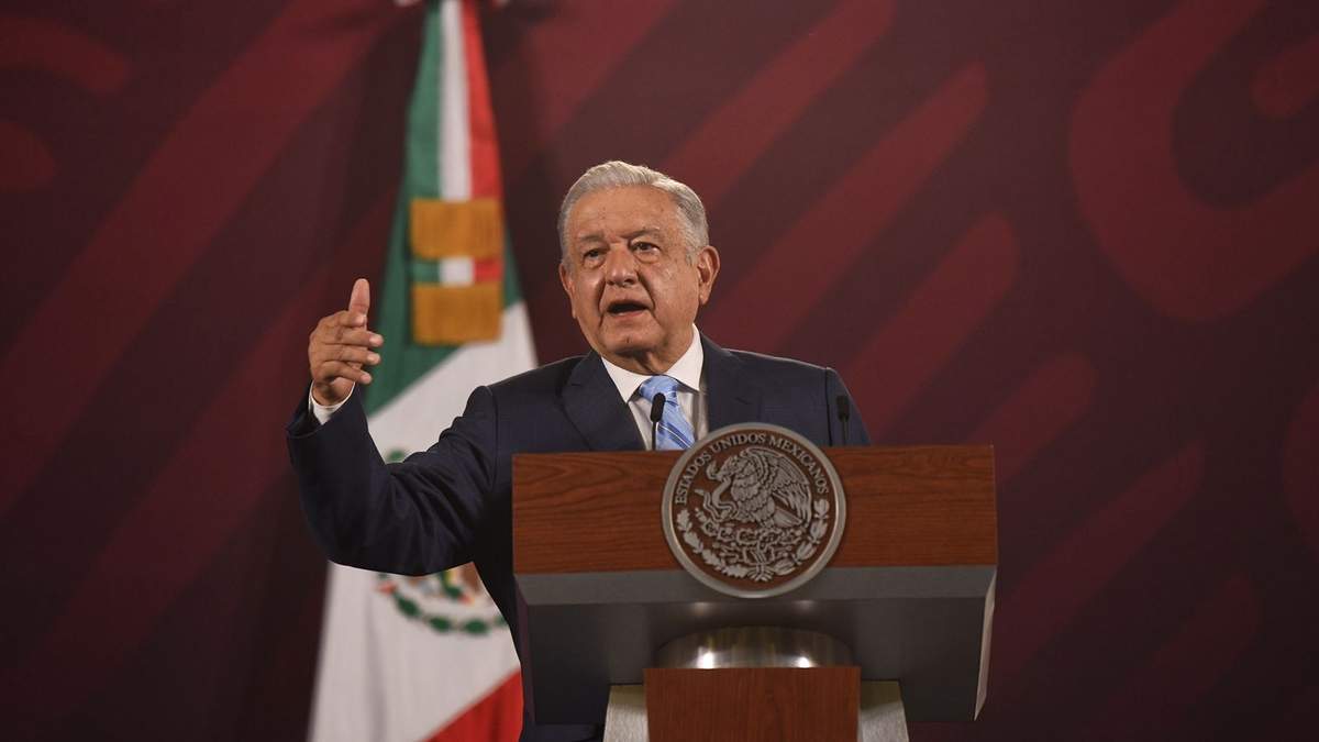 El mandatario en Palacio Nacional