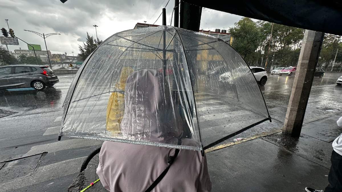 Lluvia este domingo en la Ciudad de México