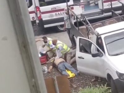Muere otro hombre afuera de una clínica de IMSS en Colima; es el segundo caso en una semana (Video)